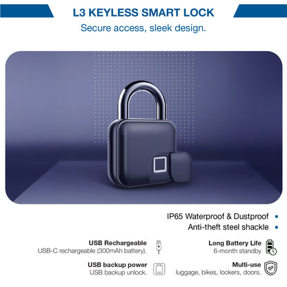 iFinger™ Smart Fingerprint Lock L3