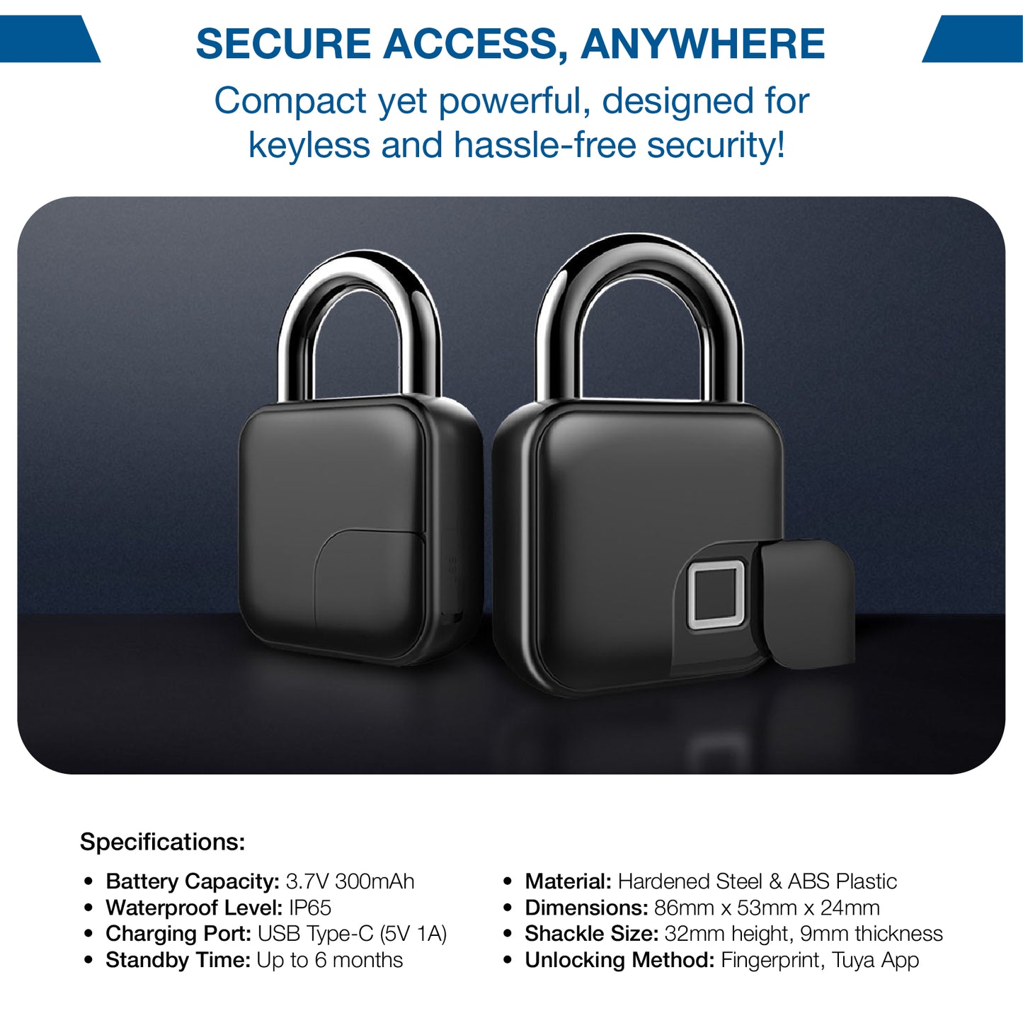 iFinger™ Smart Fingerprint Lock L3